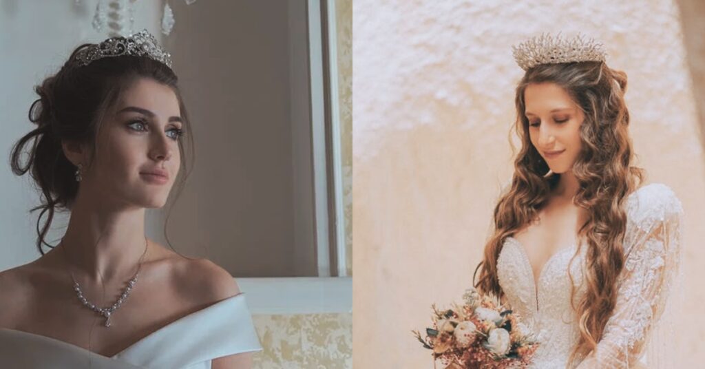 Königlicher Haarschmuck: Kronen und Diademe lassen dich majestätisch wirken.