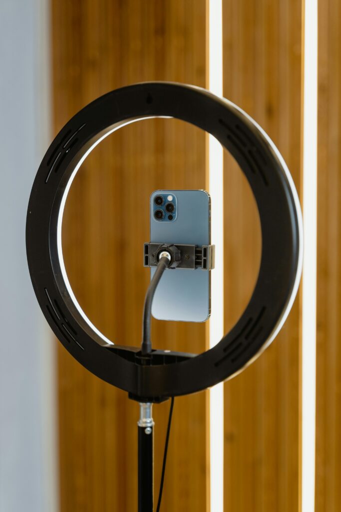 Ringlicht für Fotobox