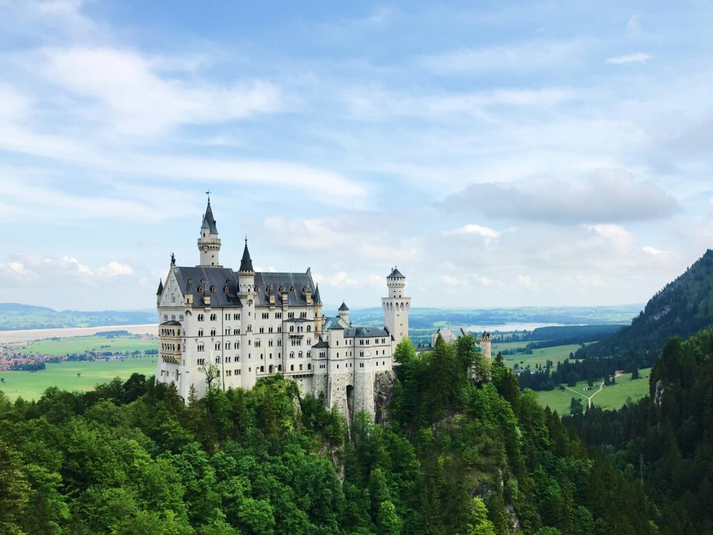 Roadtrip durch Deutschland zu Schloss Neuschwanstein.
